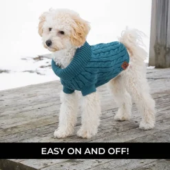 Shedrow K9 Brentwood Cable Knit Dog Sweater