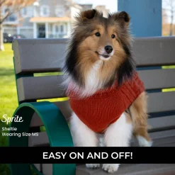 Shedrow K9 Brentwood Cable Knit Dog Sweater Plus