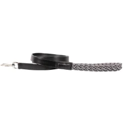 Shedrow K9 Rideau Braided Rope & Leather Leash
