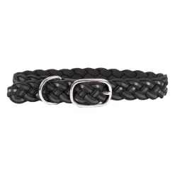 Shedrow K9 Rideau Braided Rope & Leather Collar