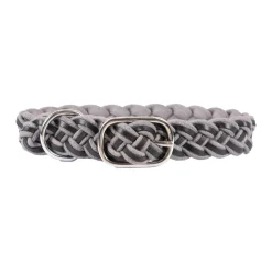 Shedrow K9 Rideau Braided Rope & Leather Collar