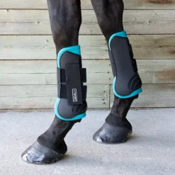 Shedrow Open Front Boots W/ Coloured Lining