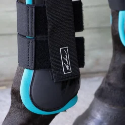 Shedrow Open Front Boots W/ Coloured Lining