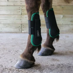 Shedrow Open Front Boots W/ Coloured Lining