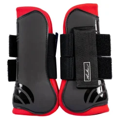 Shedrow Open Front Boots W/ Coloured Lining