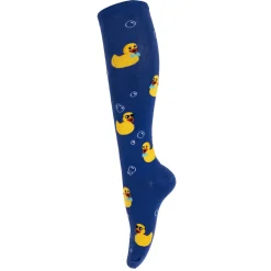 Sock It To Me Stretch-It Rubber Duckie Knee High Socks