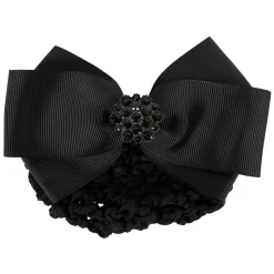 Spiced Equestrian Button Show Bow