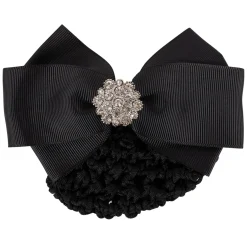 Spiced Equestrian Button Show Bow