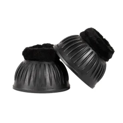 Supra 210 Fur Topped Ribbed Bell Boots W/ Velcro