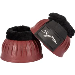 Supra 210 Fur Topped Ribbed Bell Boots W/ Velcro