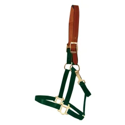 Supra Nylon Halter W/ Leather Crown