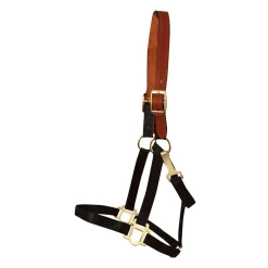 Supra Nylon Halter W/ Leather Crown