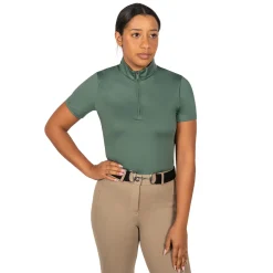 Women TemTeq Belize 2.0 Technical Quarter Zip Short Sleeve