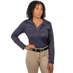 Women TemTeq Elisa Quarter Zip Performance Shirt