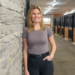 Women TemTeq Liso Seamless Short Sleeve Top