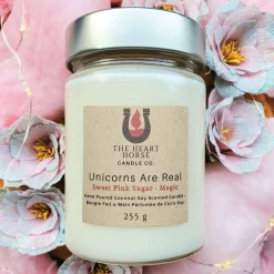 The Heart Horse Candle Co. Unicorns Are Real Candle