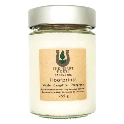 The Heart Horse Candle Co. Hoofprints Candle