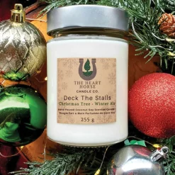 The Heart Horse Candle Co. Deck The Stalls Candle
