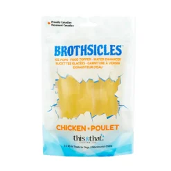 This & That Canine Co. This & That Brothsicles Chicken Dog Treats - Pack of 5