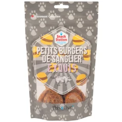 This & That Canine Co. This & That Gourmet Boar Sliders Dog Treats 142 g