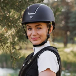 Tipperary Windsor Helmet - Chrome Trim