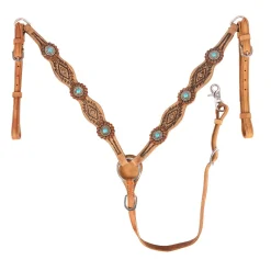 Tough1 Serenity Brow Headstall & Breast Collar Set