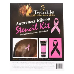 Twinkle Glitter Awareness Stencil Kit