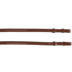 Val du Bois Fancy Stitched Raised Laced Reins