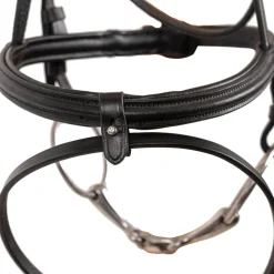 Val du Bois Padded Dressage Bridle W/ Removable Flash