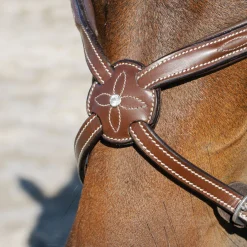 Val du Bois Padded Fancy Stitched Figure 8 Noseband