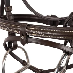 Val du Bois Padded Fancy Stitched Bridle W/ Removable Flash