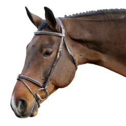 Val du Bois Padded Fancy Stitched Bridle W/ Removable Flash