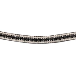 Val du Bois Shaped & White Crystal Browband