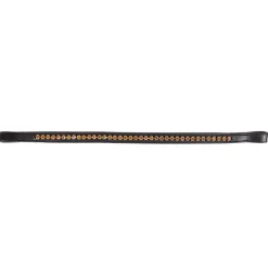 Val du Bois Yellow Crystal Browband