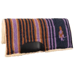 Weaver Fleece Lined Navajo Pony Western Saddle Pad