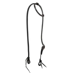 Western Rawhide Single Ply One Ear Headstall W/ Ties