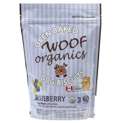 Woof Organics Blueberry Dog Treats 227 g
